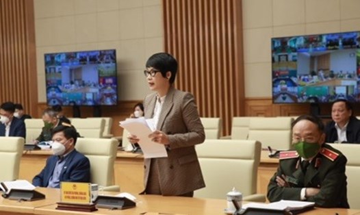 Bà Nguyễn Thùy Dương - Phó Cục trưởng Cục Phòng chống tệ nạn xã hội. Ảnh: VGP
