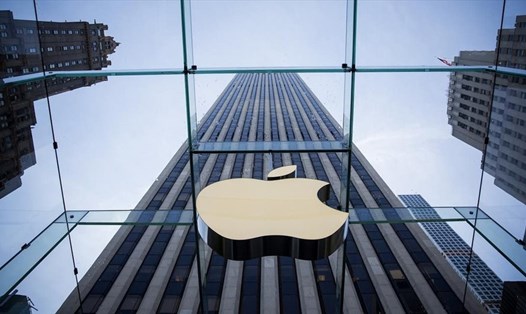 12 cửa hàng của Apple tại thành phố New York đã phải đóng cửa do lo ngại sự lây lan của COVID-19 tại đây. Ảnh: AFP