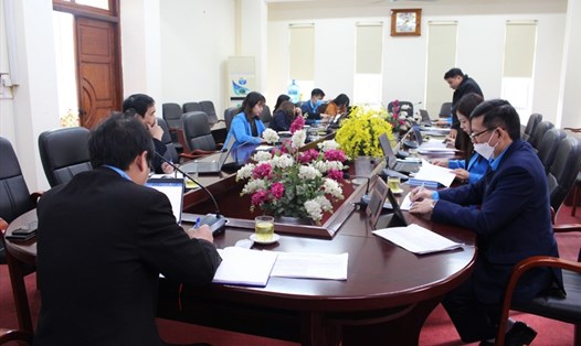 Ban Thường vụ Liên đoàn Lao động tỉnh Sơn La khóa XIV tổ chức hội nghị thứ 22.