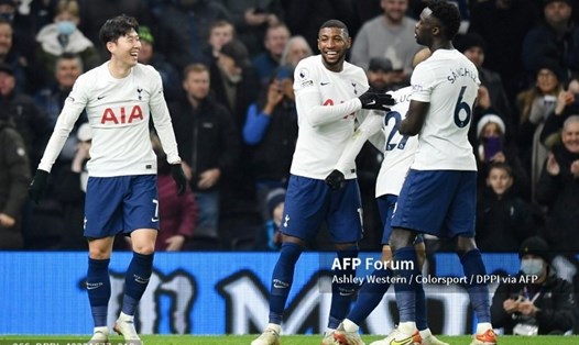 Tottenham muốn tiếp đà thăng tiến tại Ngoại hạng Anh. Ảnh: AFP