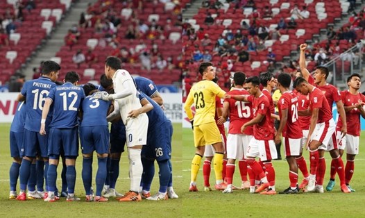 Đánh giá một cách toàn diện, Thái Lan và Indonesia xứng đáng giành quyền vào chơi trận chung kết AFF Cup 2020. Ảnh: AFF