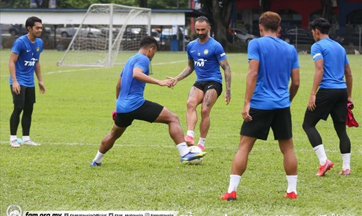 Tuyển Malaysia thay đổi nhân sự trước ngày lên đường dự AFF Cup 2020. Ảnh: FAM