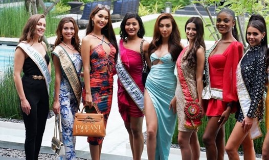 Đại diện Việt Nam Thuỳ Tiên được đánh giá cao tại Miss Grand International 2021. Ảnh: NVCC.
