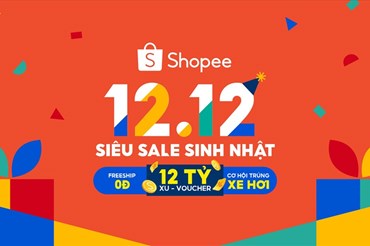 Sự kiện Shopee 12.12 Siêu Sale Sinh Nhật khép lại năm 2021 với nhiều niềm vui cho người tiêu dùng
