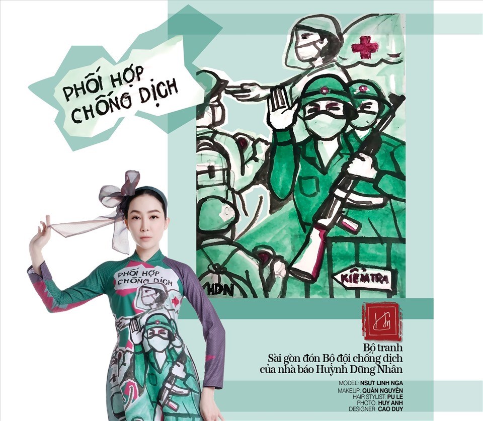 Chương trình áo dài "Những thiên thần áo trắng" của nhà thiết kế Minh Hạnh tạm dừng vì dịch bệnh. Ảnh: BTC Chương trình áo dài "Những thiên thần áo trắng" của nhà thiết kế Minh Hạnh tạm dừng vì dịch bệnh. Ảnh: BTC