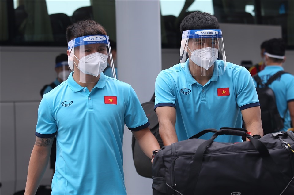 Tuyển Việt Nam sẽ lên đường về nước vào sáng mai (31.12). Ảnh: Thanh Vũ