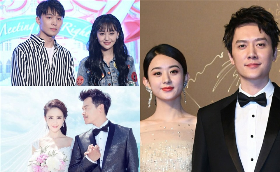 Các cặp sao Hoa ngữ ly hôn 2021. Ảnh: Xinhua