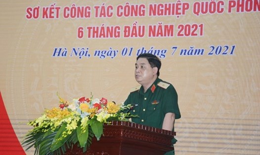 Thiếu tướng Hồ Quang Tuấn, tân Chủ nhiệm Tổng cục Công nghiệp Quốc phòng. Ảnh: VGP