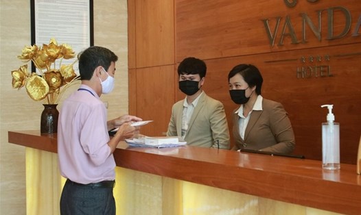 11.000 lao động ngành Du lịch Thành phố Đà Nẵng đã được tiêm phòng vaccine COVID-19. Ảnh: Thuỳ Trang