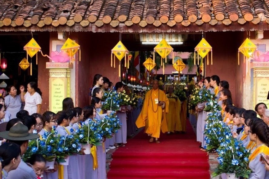 Đại lễ Phật Đản do Giáo hội Phật giáo Việt Nam tỉnh Thừa Thiên – Huế tổ chức tháng 5.2019. Ảnh: Phúc Đạt.