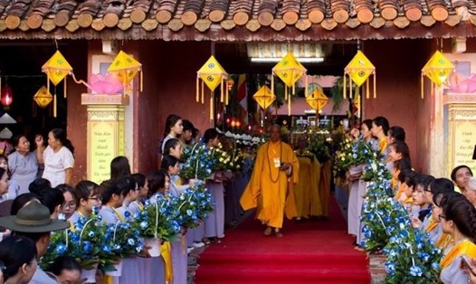Đại lễ Phật Đản do Giáo hội Phật giáo Việt Nam tỉnh Thừa Thiên – Huế tổ chức tháng 5.2019. Ảnh: Phúc Đạt.
