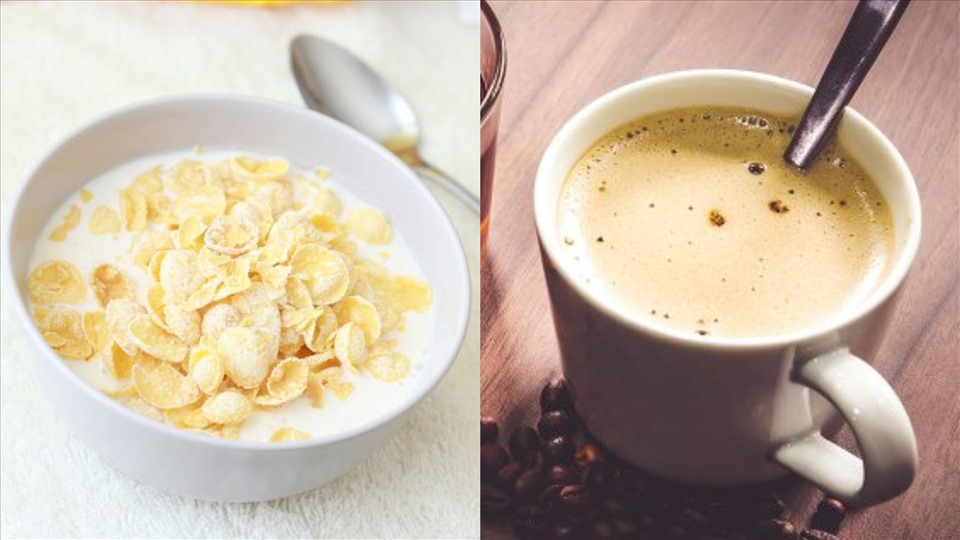 Thói quen ăn sáng ảnh hưởng rất lớn đến quá trình giảm cân. Đồ hoạ: Thiều Phương