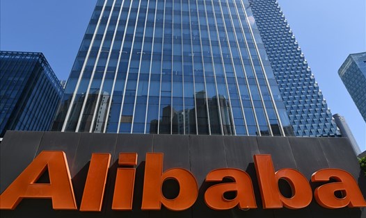 Văn phòng Alibaba ở Bắc Kinh, Trung Quốc. Ảnh: AFP