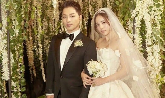 Taeyang (Big Bang) và Min Hyo Rin có con sau 3 năm cưới. Ảnh: AFP.
