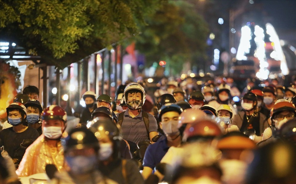 Hà Nội thường xuyên tắc đường. Ảnh: Tô Thế