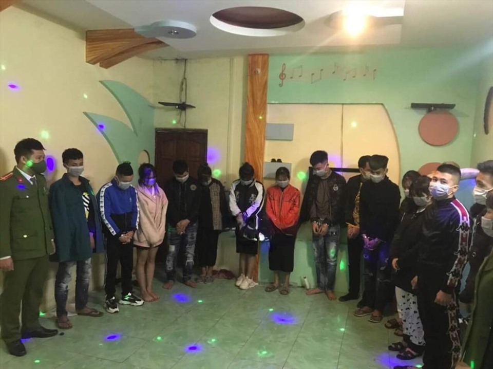 Bắt giữ 14 đối tượng sử dụng ma túy tại Hà Giang.