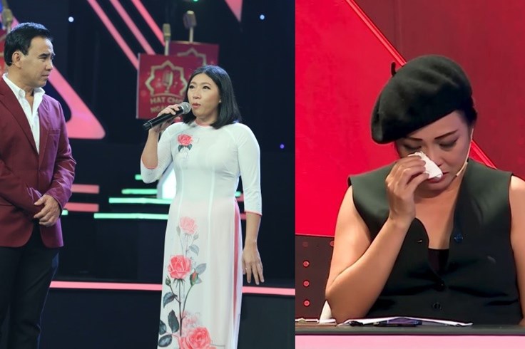 Nữ điều dưỡng tuyến đầu chống dịch khóc nghẹn trước câu nói của Quyền Linh Nữ điều dưỡng tuyến đầu chống dịch khóc nghẹn trước câu nói của Quyền Linh