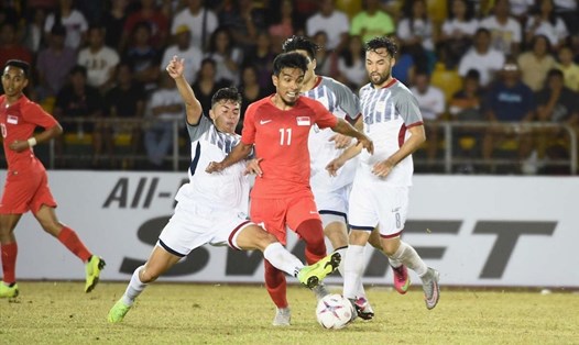 Trận đấu giữa tuyển Philippines và Singapore sẽ là tâm điểm lượt trận thứ 2 bảng A - AFF Cup 2020. Ảnh: AFF