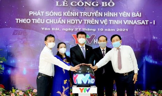 Đài PTTH Yên Bái phát sóng quảng bá kênh truyền hình Yên Bái                                 trên vệ tinh Vinasat-1