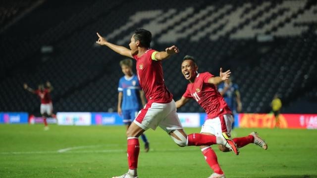 Evan Dimas là cầu thủ rất quen mặt với nhiều thành viên tuyển Việt Nam như Công Phượng, Tuấn Anh... Ảnh: PSSI