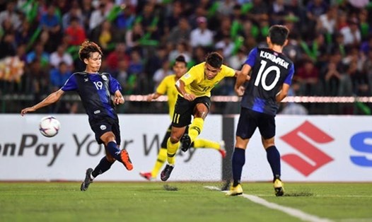 Tuyển Malaysia có cuộc đọ sức với tuyển Lào ở lượt trận thứ 2 AFF Cup 2020. Ảnh: AFF