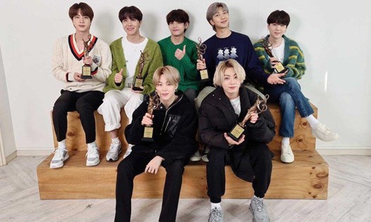 BTS giành 6 giải thưởng tại Lễ trao giải âm nhạc Seoul lần thứ 30. Ảnh: Instagram.