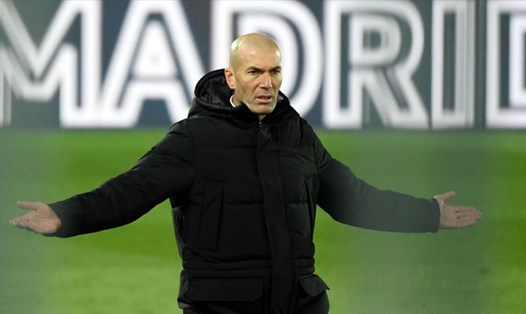 Mọi tâm sức của Zinedine Zidane ở nửa sau mùa giải sẽ dành cho Champions League? Ảnh: AFP