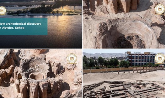 Nhà máy bia lâu đời nhất thế giới được khai quật ở Ai Cập. Ảnh: Bộ Cổ vật Ai Cập