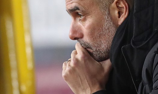 Với Pep Guardiola, tấn công, kiểm soát bóng là cách bảo vệ khung thành tốt hơn cả. Ảnh: AFP