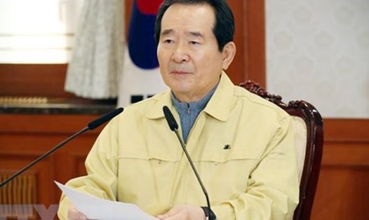 Thủ tướng Chung Sye-kyun cho biết: Hàn Quốc đã đặt mua vaccine COVID-19 đủ để tiêm chủng cho 79 triệu người. Ảnh: AFP