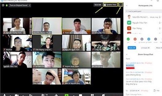 Nhằm phòng tránh đại dịch COVID-19 lây lan trong cộng đồng, nhiều trường đại học tại Đà Nẵng đã quyết định giảng dạy trực tuyến cho sinh viên ít nhất đến cuối tháng 3.2021 (ảnh DTU)