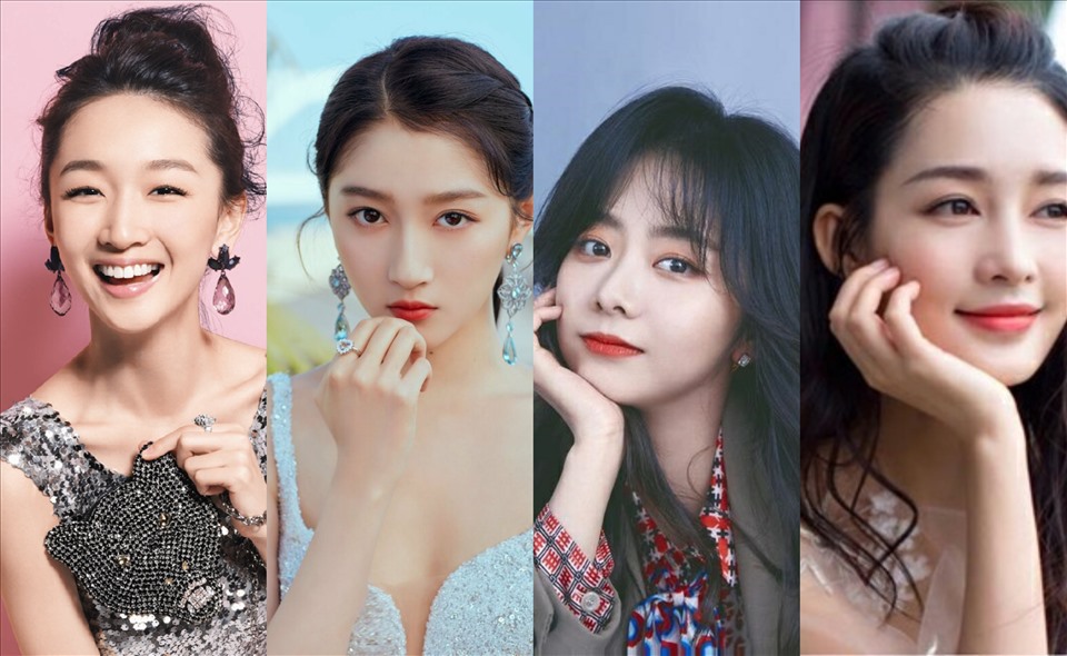 4 mỹ nhân Hoa ngữ thế hệ mới. Ảnh: Xinhua.