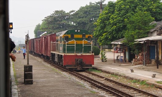 Tuyến đường sắt hiện hữu Hà Nội - Đồng Đăng. Ảnh: VNR