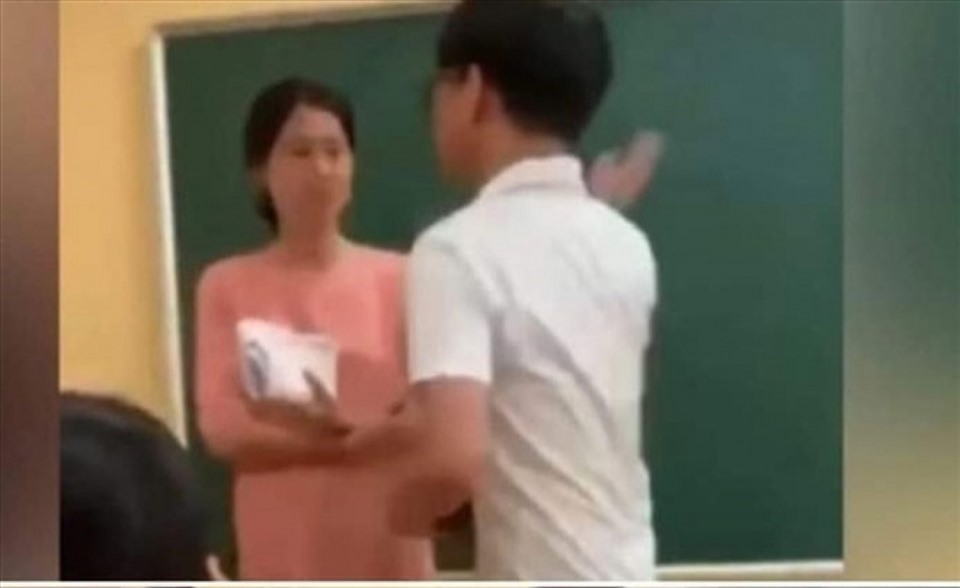 Vụ nam sinh tát cô giáo: Mong tạo cơ hội để học sinh sửa chữa khuyết điểm