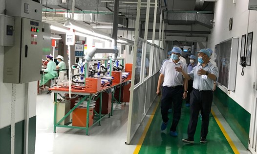 Từ đầu năm 2021 đến nay, Ban Quản lý Khu công nghệ cao và các khu công nghiệp Đà Nẵng đã thu hút được 145 triệu USD nguồn vốn đầu tư trực tiếp nước ngoài. Ảnh: Tường Minh