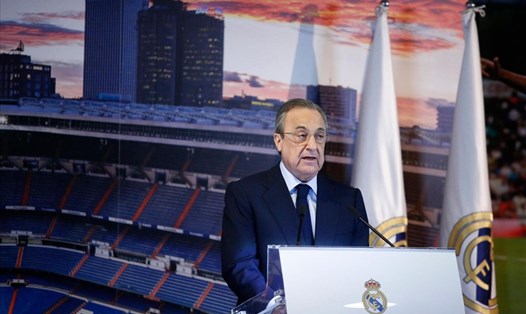 Chủ tịch Florentino Perez không nhất quán, thiếu kiên nhẫn trong kế hoạch của Real Madrid. Ảnh: AFP