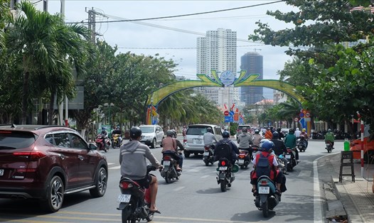 Đường Trần Phú, TP.Nha Trang, tỉnh Khánh Hòa. Ảnh: Nhiệt Băng