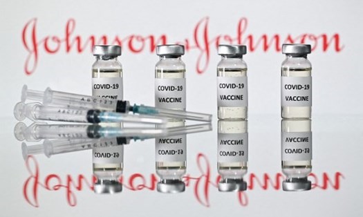 Vaccine COVID-19 của Johnson & Johnson. Ảnh: AFP