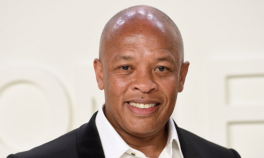 Dr.Dre đứng đầu vị trí nhà sản xuất âm nhạc giàu nhất thế giới. Ảnh nguồn: Xinhua.