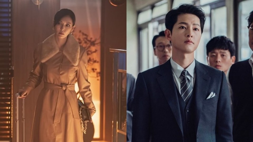 Cả “The Penthouse 2” của Kim So Yeon lẫn “Vincenzo” của Song Joong Ki đều có rating cao. Ảnh cắt phim. Cả “The Penthouse 2” của Kim So Yeon lẫn “Vincenzo” của Song Joong Ki đều có rating cao. Ảnh cắt phim.
