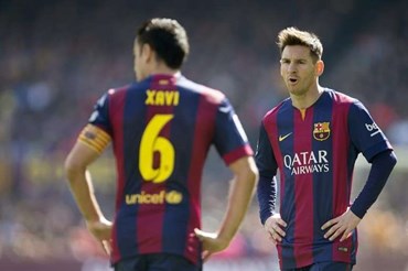 Messi nhiều khả năng sẽ phá sâu kỷ lục của Xavi nếu tiếp tục gắn bó với Barcelona. Ảnh: AFP.