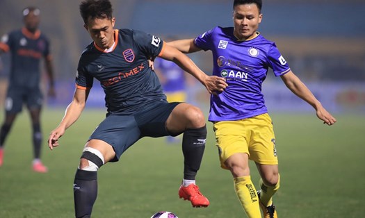 Các đội bóng tại V.League 2021 đều đã trở lại tập luyện sau dịp Tết nguyên đán. Ảnh: G.A