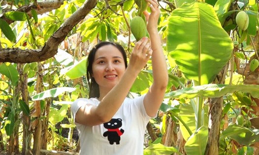 Lưu Thị Luyến - cô gái trẻ 9X ở tỉnh Kiên Giang - đã xung phong lên đường nhập ngũ. Ảnh: PV