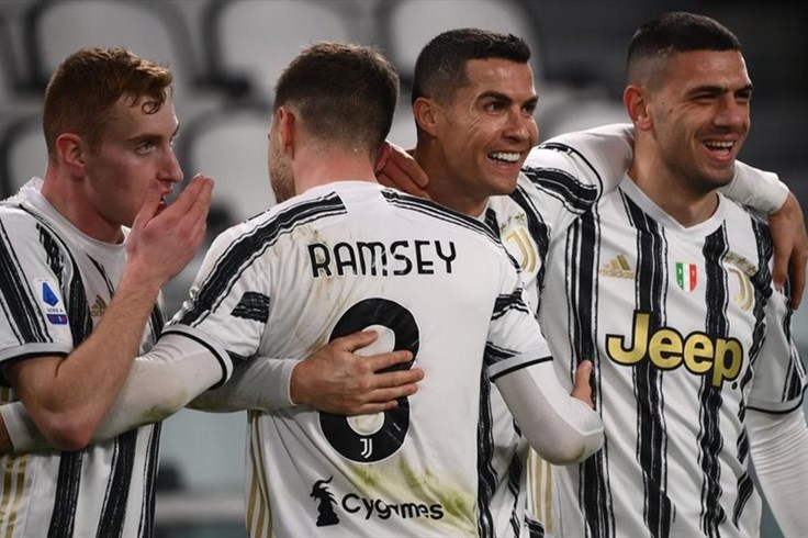 Kết quả vòng 23 Serie A 2020/21: Juventus trở lại cuộc đua vô địch