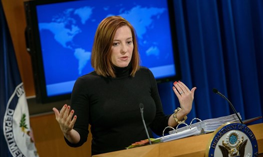 Thư ký báo chí Nhà Trắng Jen Psaki. Ảnh: AFP