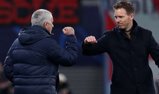 Julian Nagelsmann đã mở cửa đến làm việc với Tottenham tại Tottenham, thế chỗ Jose Mourinho. Ảnh: AFP