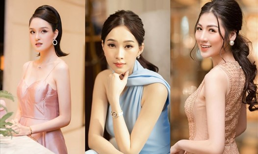 Top 3 Hoa hậu Việt Nam 2012. Ảnh: NSCC.
