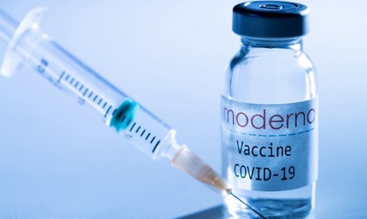 Vaccine COVID-19 của Moderna là 1 trong 2 loại vừa được Bộ Y tế phê duyệt nhập khẩu. Ảnh: AFP