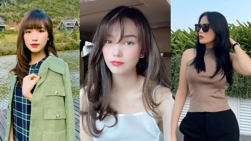 Minh Hằng, Hòa Minzy, Kỳ Duyên "bắt trend" tóc layer đang hot. Ảnh: FBNV.