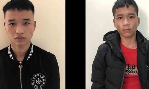 2 đối tượng thực hiện vụ "siêu trộm": Khang (trái) và Trang (phải). Ảnh: Công an tỉnh Bắc Ninh